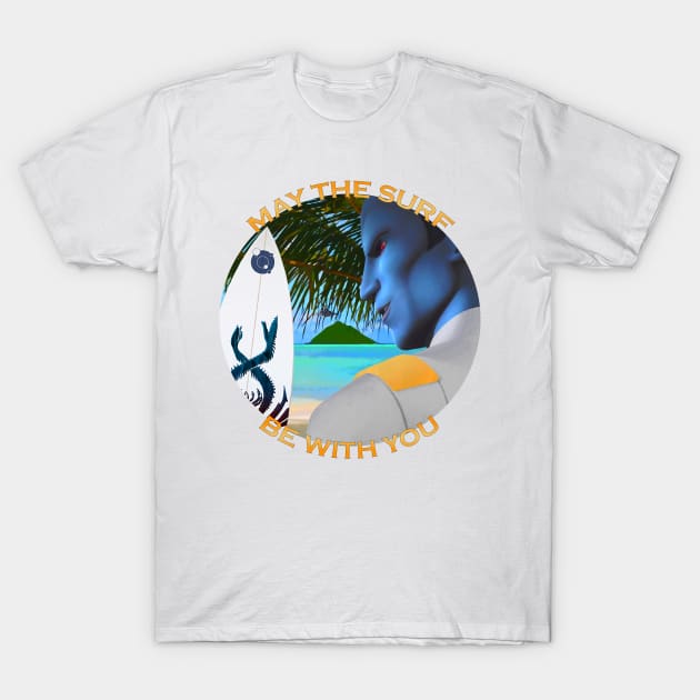 SW May The Surf Be With You T-Shirt by #StarWars SWAG 77 Style